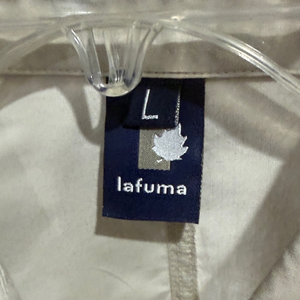 lafuma Outdoor Women's Short Sleeve Button-Up Shirt - Beige - Picture 4 of 8